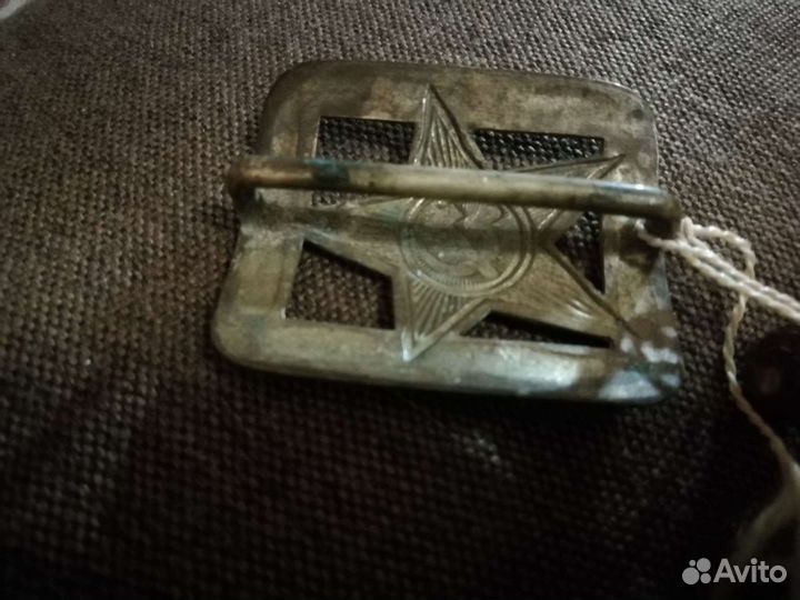 Пряжка военная на ремень СССР