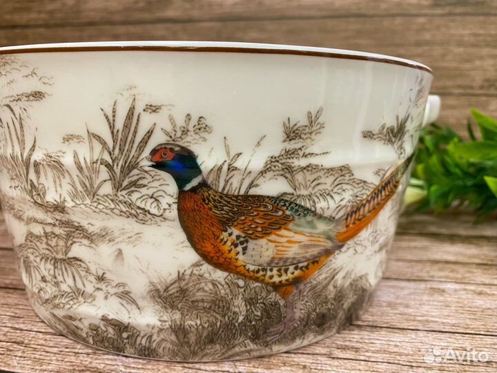 Салатник с ручками 