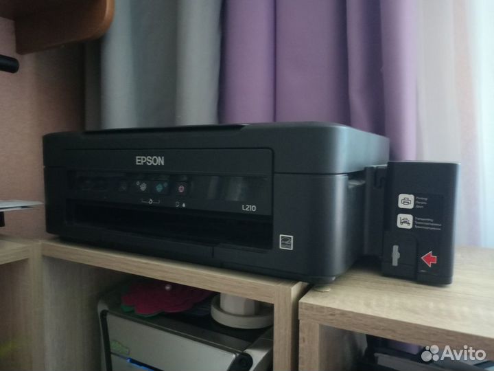 Мфу epson с снпч L210