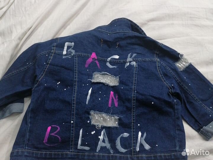 Куртка для девочки джинсовая