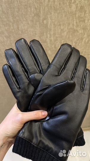 Мужские кожаные перчатки