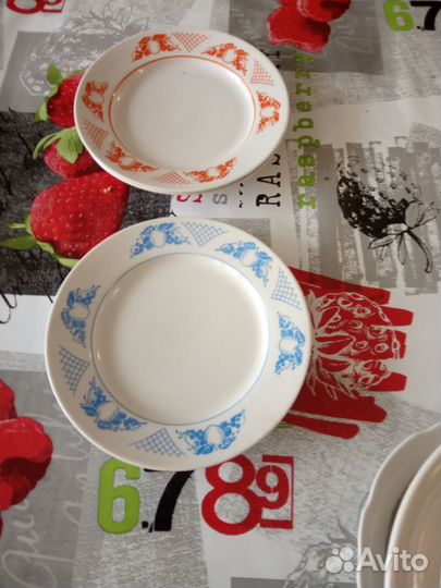 Тарелки б/у для дачи