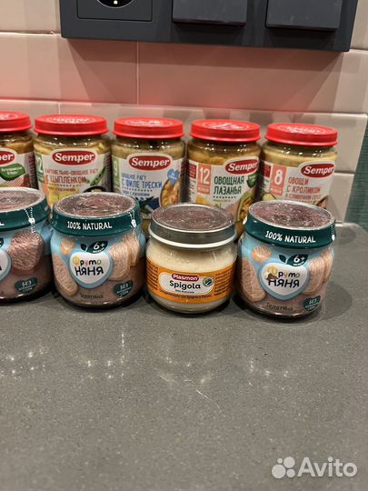 Детское питание Semper 19 банок