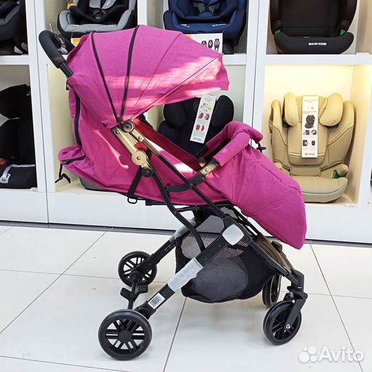 Прогулочная коляска Farfello Comfy Go Фуксия