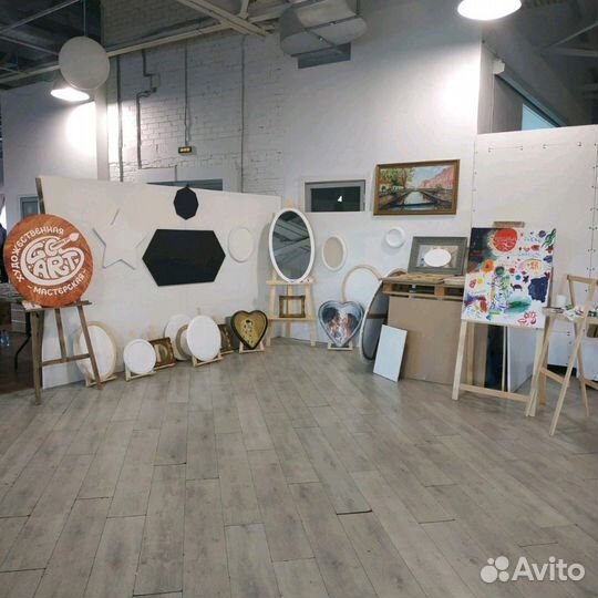 Холст на подрамнике, хлопок