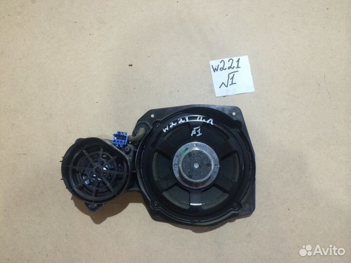 Динамики в двери Mercedes S-class W221 S500