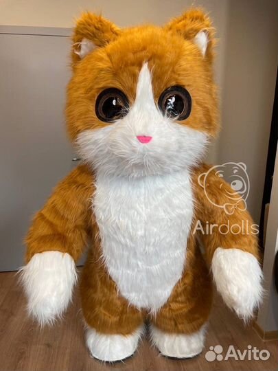 Костюм, надувная ростовая кукла Кот 2м