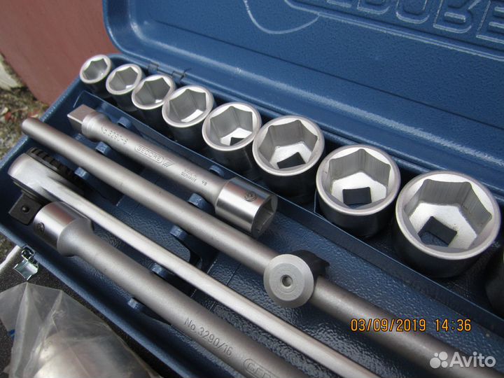 Набор головок gedore Германия