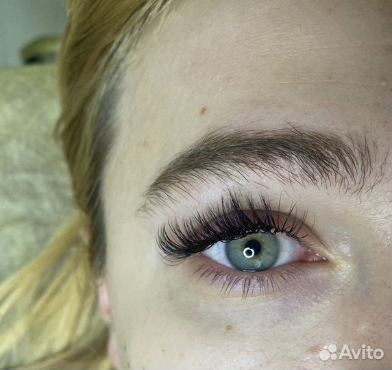 Наращивание ресниц модель