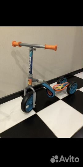 Самокат-беговел Kreiss 3-х колесный 2 в 1