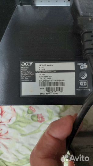 Монитор Acer 19