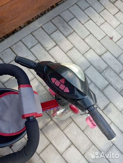 Детский велосипед с ручкой бу