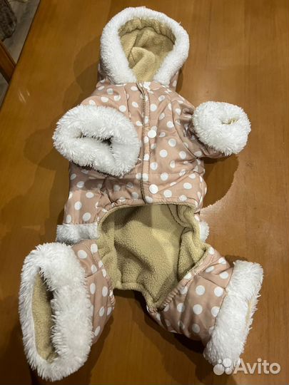 Зимний комбинезон для мини собачек