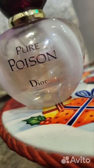 Christian dior pure poison остаток от 30 мл