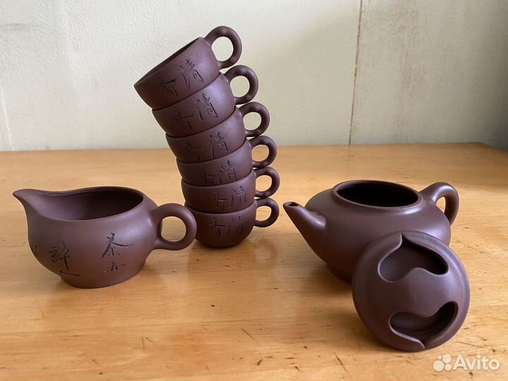Глиняный церемониальный чайный набор подарок