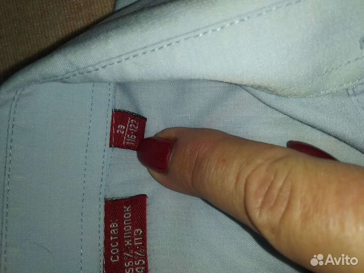 Рубашка школьная для мальчика