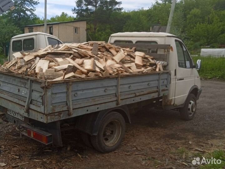 Дрова пихта берёза (наволом и в мешках)