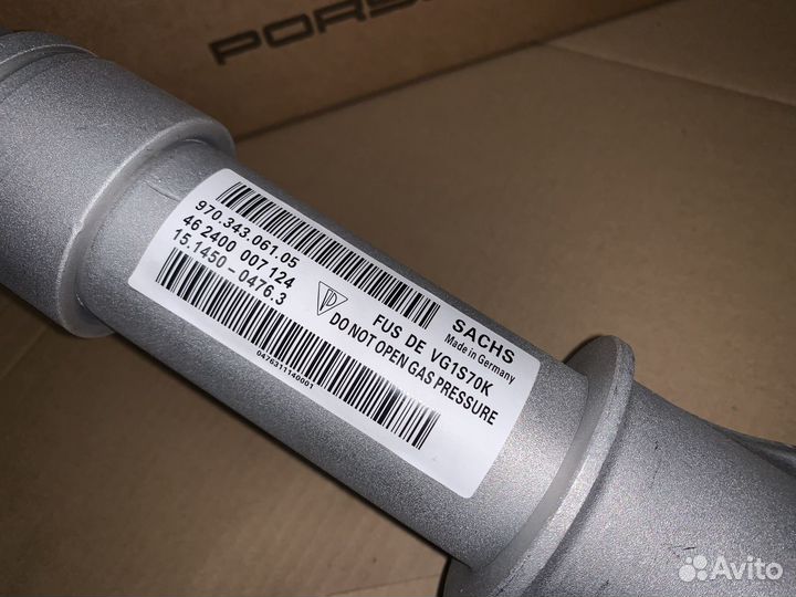 Передний амортизатор Porsche Panamera 970 pasm