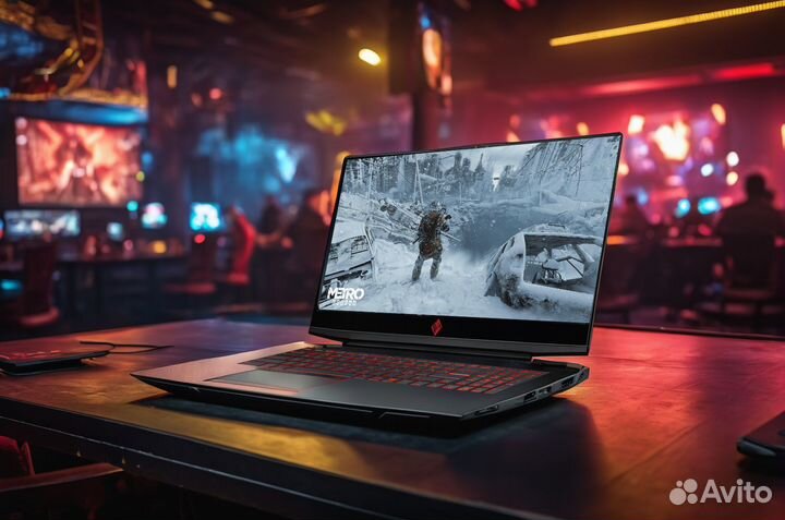 Ноутбук HP Omen: игры / SSD / RTX 2060 / Core i5