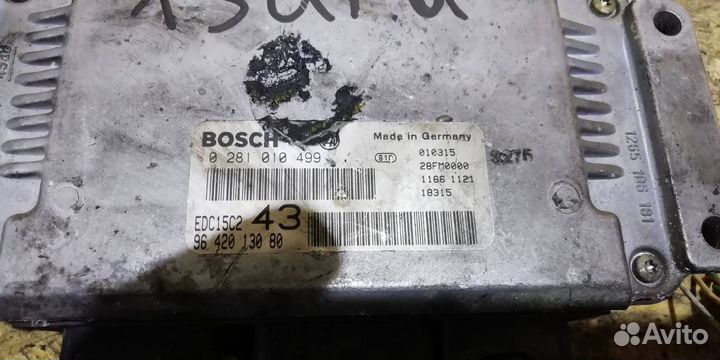 Блок управления двигателем Citroen Xsara 1998