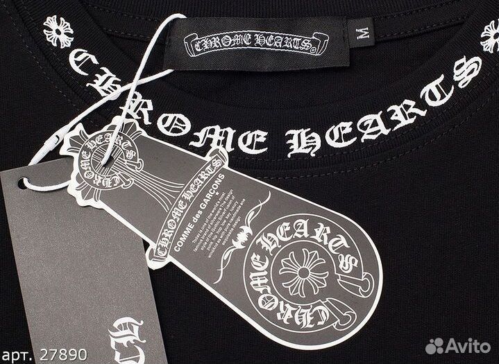 Футболка Chrome Hearts Черная