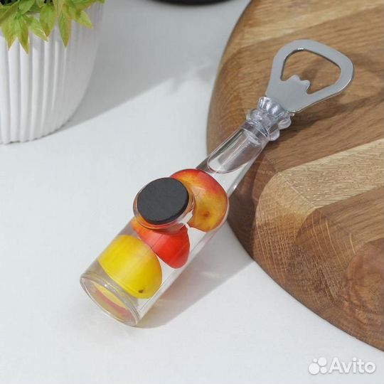 Открывалка Доляна «Бутылёк», на магните, 13,52,53