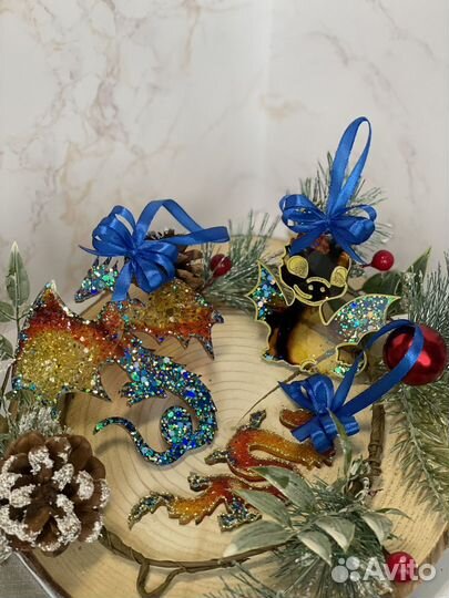 Набор украшений на елочку