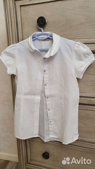 Школьная блузка 128