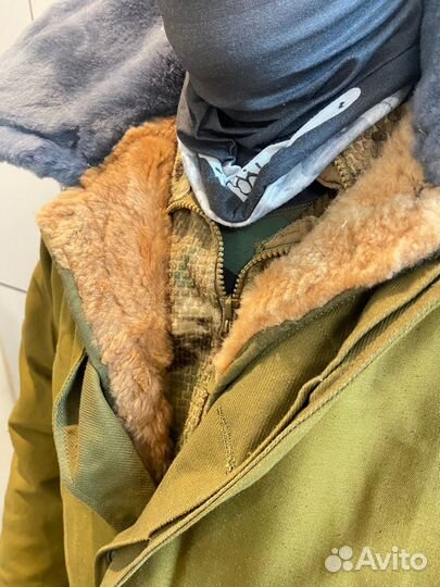 Бушлат танковый натуральный мех СССР