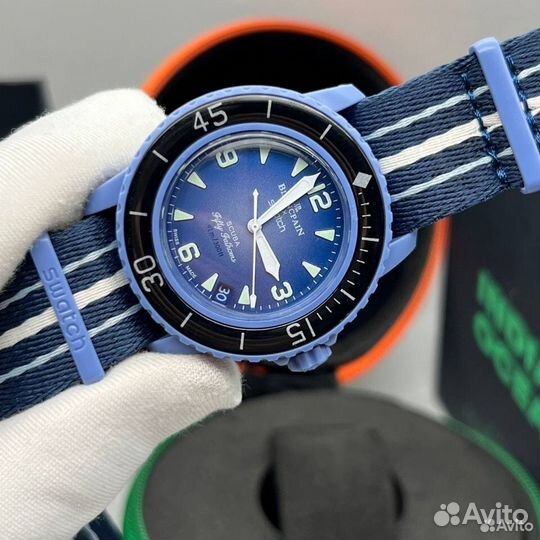 Унисекс часы Swatch Blancpain