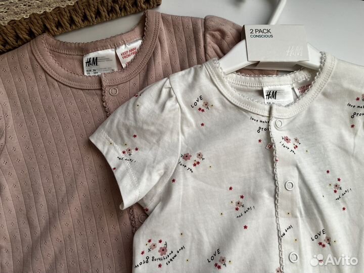 Песочники набор H&M 86