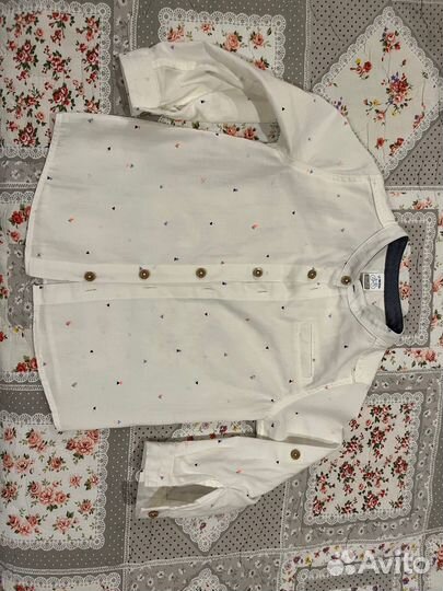 Рубашка для мальчика 92 98