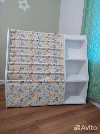 Полка/стеллаж монтессори для детских игрушек/книг