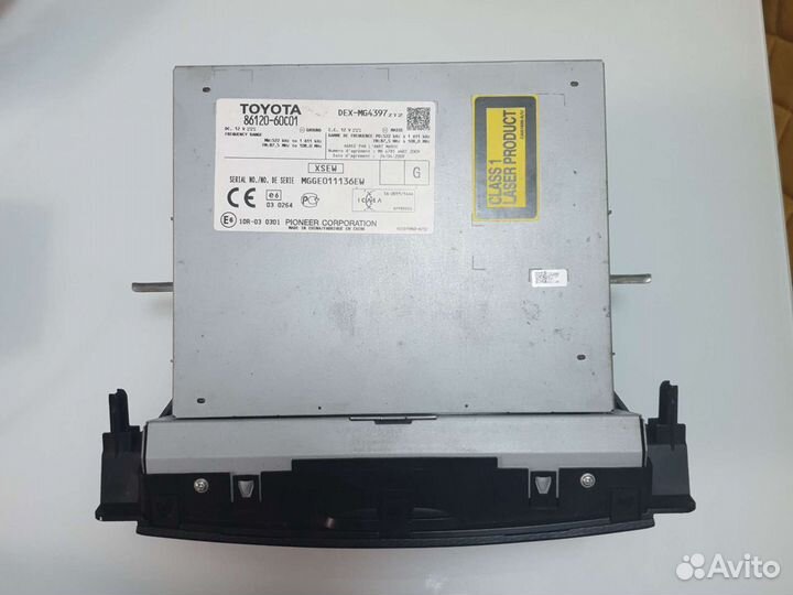 Штатная магнитола Prado 150