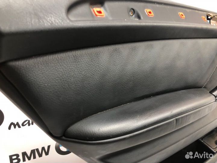 Обшивка боковой двери задняя левая Bmw X5 E53 рест