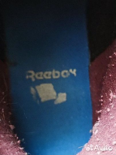 Кроссовки reebok высокие