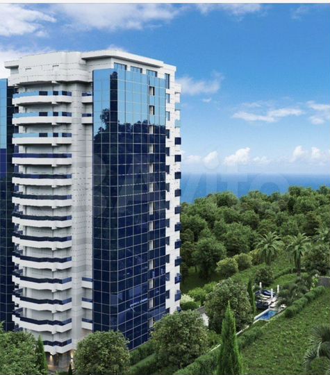 Своб. планировка, 36 м², 7/15 эт.