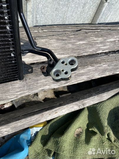 Радиатор кондиционера VW Tuareg 7L6 2.5 TDI