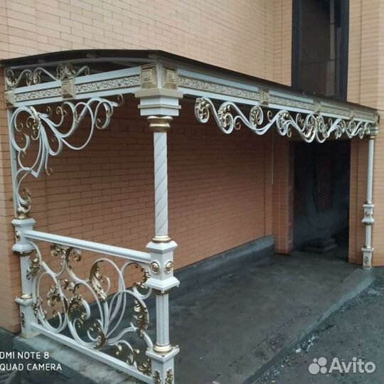 Ворота Перила навесы ковка