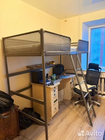 Кровать чердак IKEA б/у