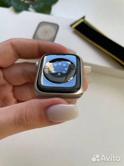 Apple Watch 8 41mm Starlight Акб-100% Идеал Месяц