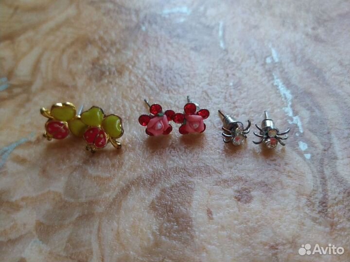 Серьги гвоздики, Avon