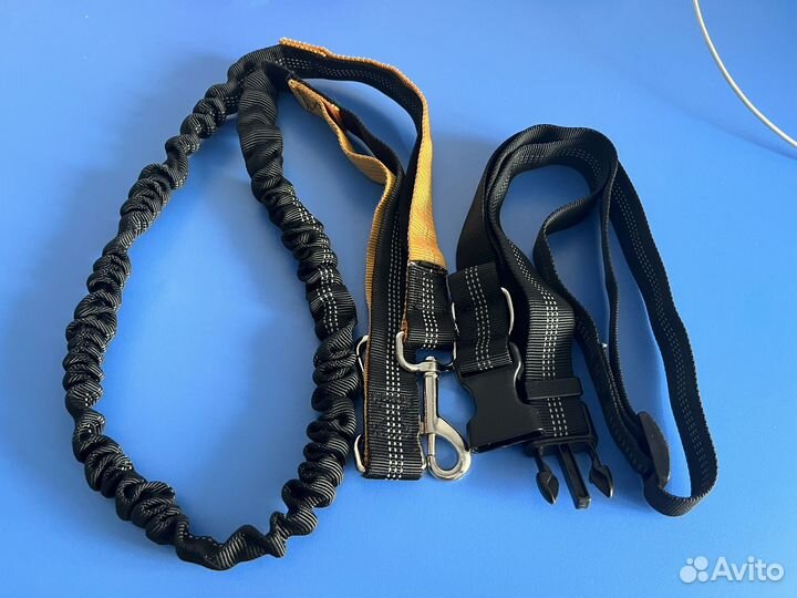 Поводок с поясом для бега для собак