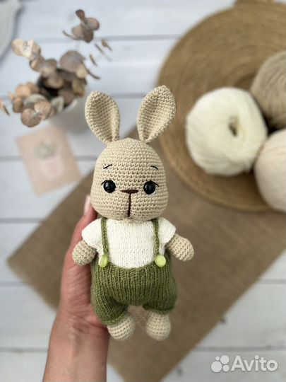 Вязаные игрушки ручной работы