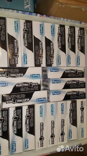 Rapid Скобы для строительного степлера 66/8+