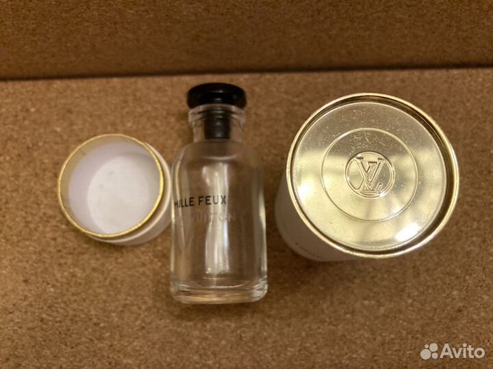 Пустой фоакон от духов Louis Vuitton с коробкой