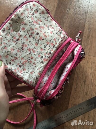 Детская сумочка с паетками