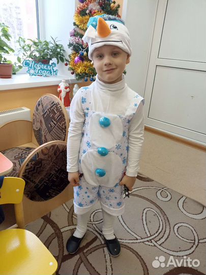 Костюм снеговика