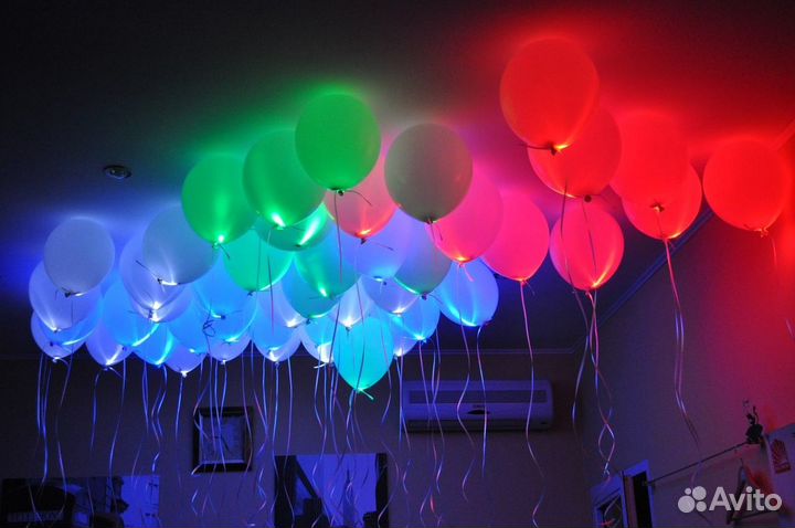 Воздушные шары со светодиодами с доставкой