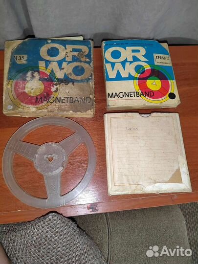 Магнитная лента, катушка СССР